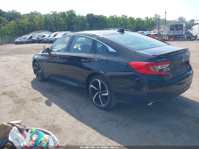 2020 HONDA ACCORD auction photo 3