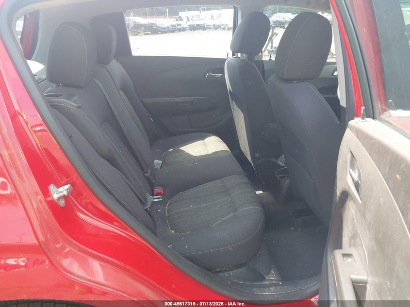 2012 Chevrolet Sonic 2Lt VIN: 1G1JC6SH8C4167309 Lot: 45617315