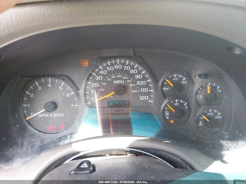 2003 CHEVROLET TRAILBLAZER auction photo 7