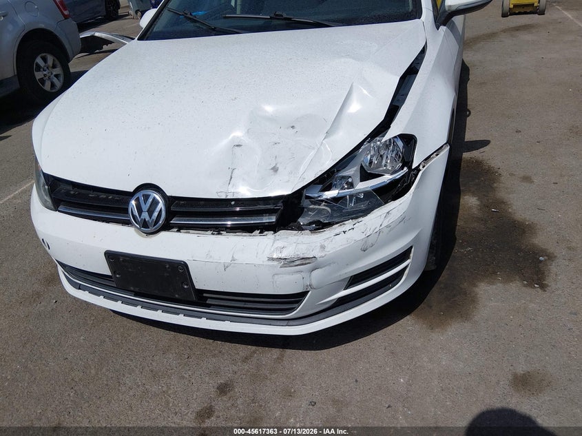 2015 Volkswagen Golf Sportwagen Tsi S 4-Door VIN: 3VWC17AU8FM500981 Lot: 45617363