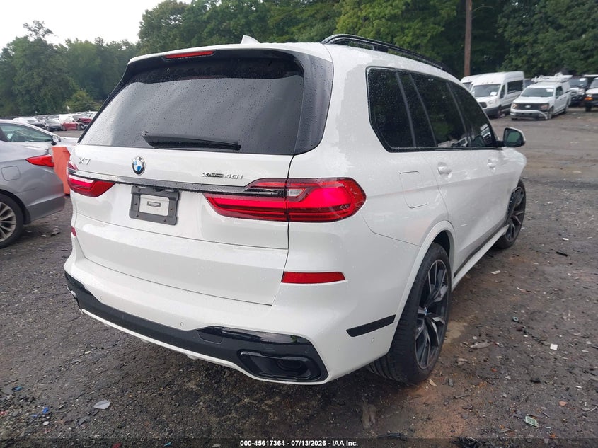 Vin: 5uxcw2c0xn9n04317, lot: 46115814, bmw x7 xdrive40i 20224