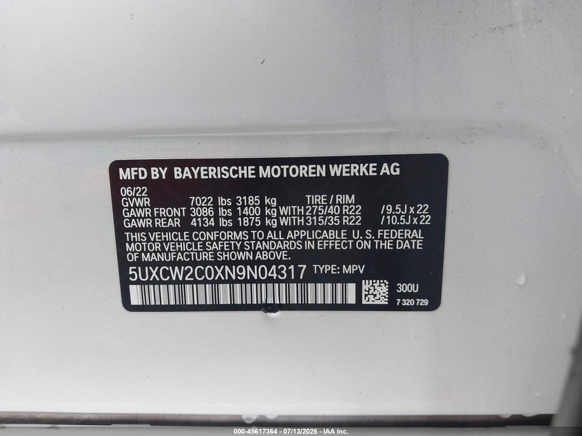 BMW X7 - zdjecie 9