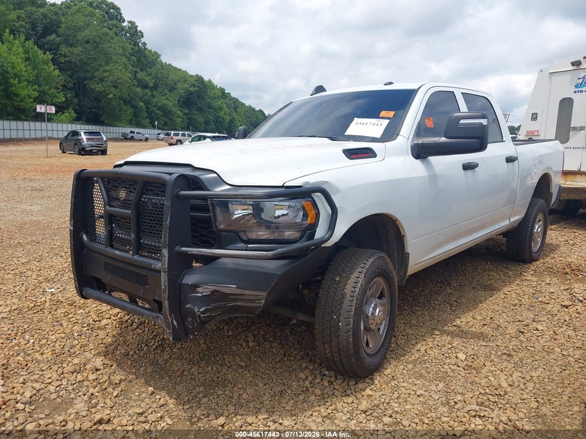 Vin: 3c6ur5cj0rg293617, lot: 46115893, ram 2500 tradesman  4x4 6'4 box 20242