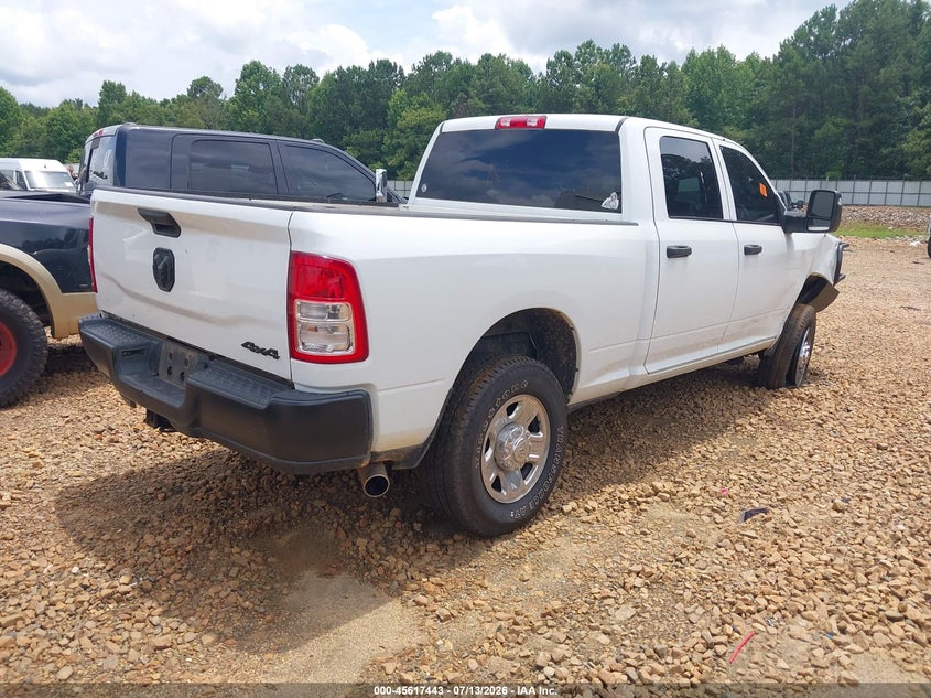 Vin: 3c6ur5cj0rg293617, lot: 46115893, ram 2500 tradesman  4x4 6'4 box 20244