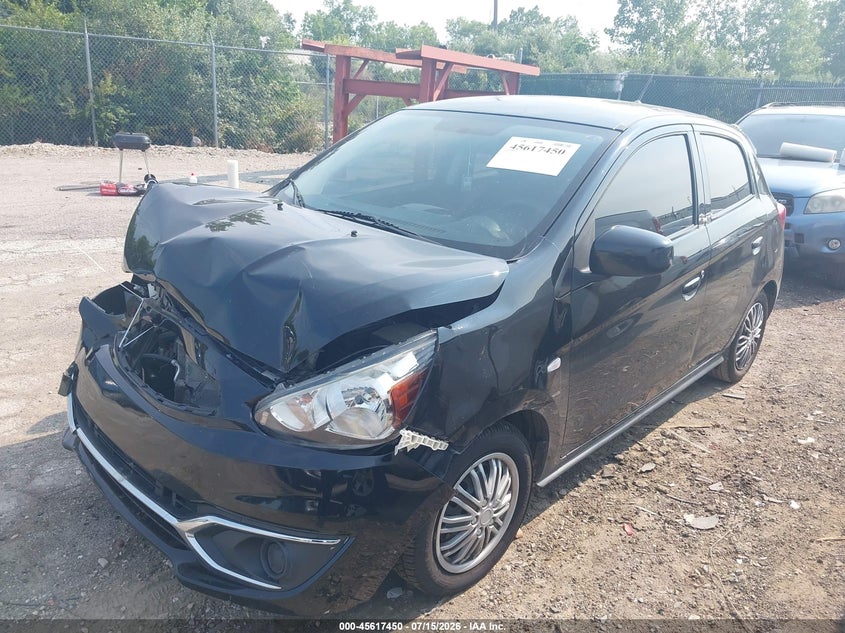 2017 Mitsubishi Mirage Es VIN: ML32A3HJ1HH018835 Lot: 45617450