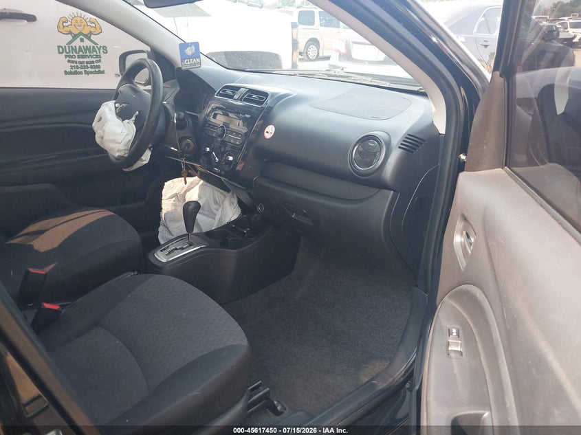 2017 Mitsubishi Mirage Es VIN: ML32A3HJ1HH018835 Lot: 45617450
