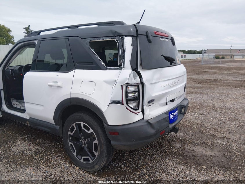 2021 Ford Bronco Sport Outer Banks VIN: 3FMCR9C67MRA39824 Lot: 45617457