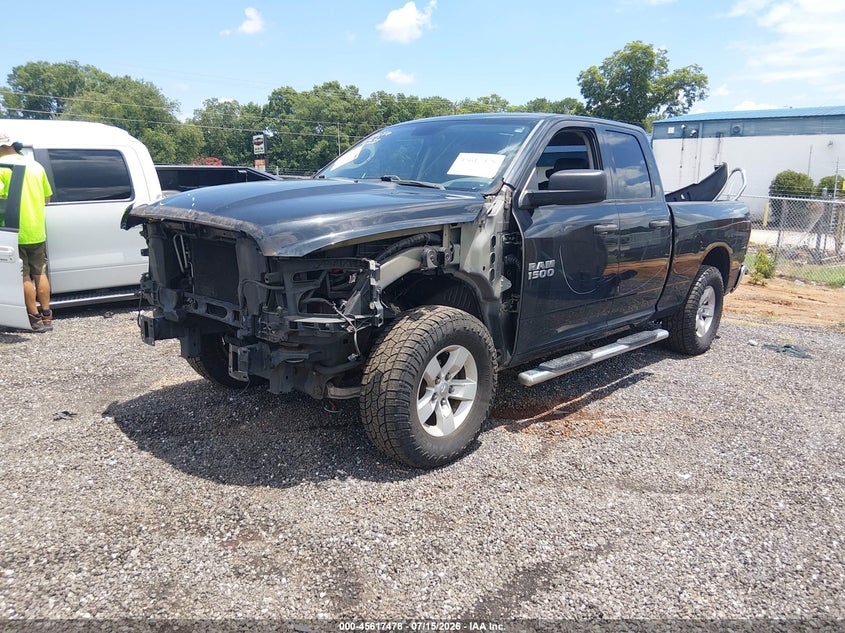 Vin: 1c6rr7fg8js156505, lot: 46115928, ram 1500 tradesman  4x4 6'4 box 20182