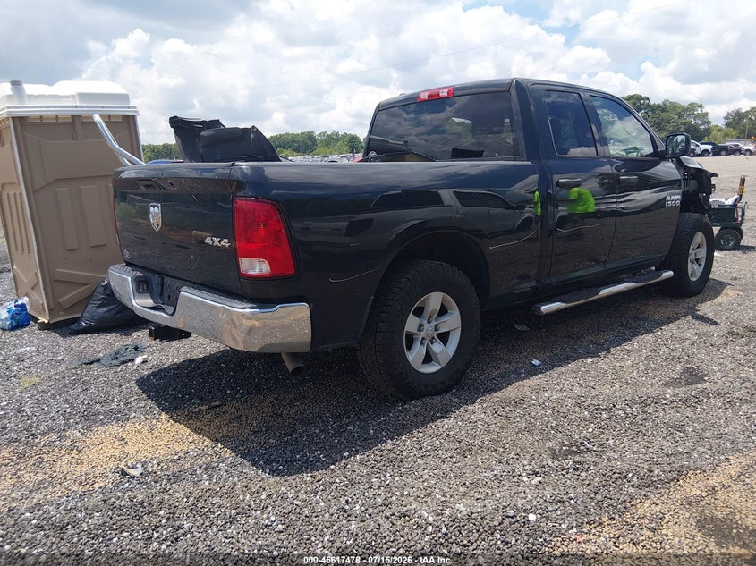 Vin: 1c6rr7fg8js156505, lot: 46115928, ram 1500 tradesman  4x4 6'4 box 20184