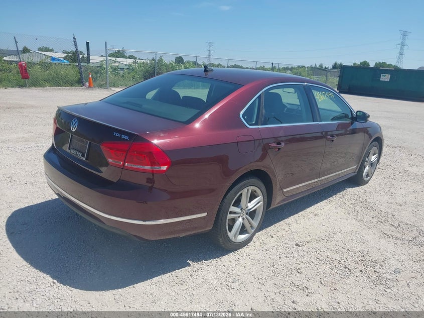 2014 VOLKSWAGEN PASSAT auction photo 4