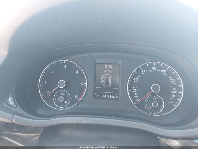 2014 VOLKSWAGEN PASSAT auction photo 7
