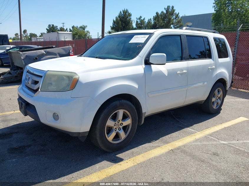 2009 Honda Pilot Ex-L 5FNYF38529B018260 photo 1