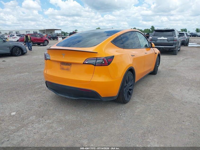 2021 TESLA MODEL Y auction photo 4