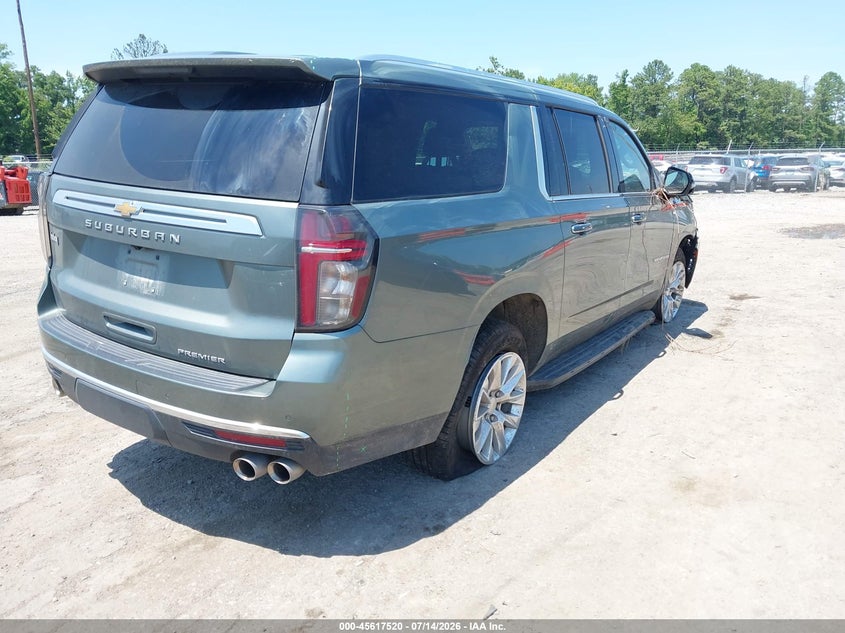 Vin: 1gnskfkdxpr551538, lot: 46115970, chevrolet suburban 4wd premier 20234