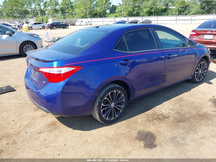 2015 TOYOTA COROLLA auction photo 4