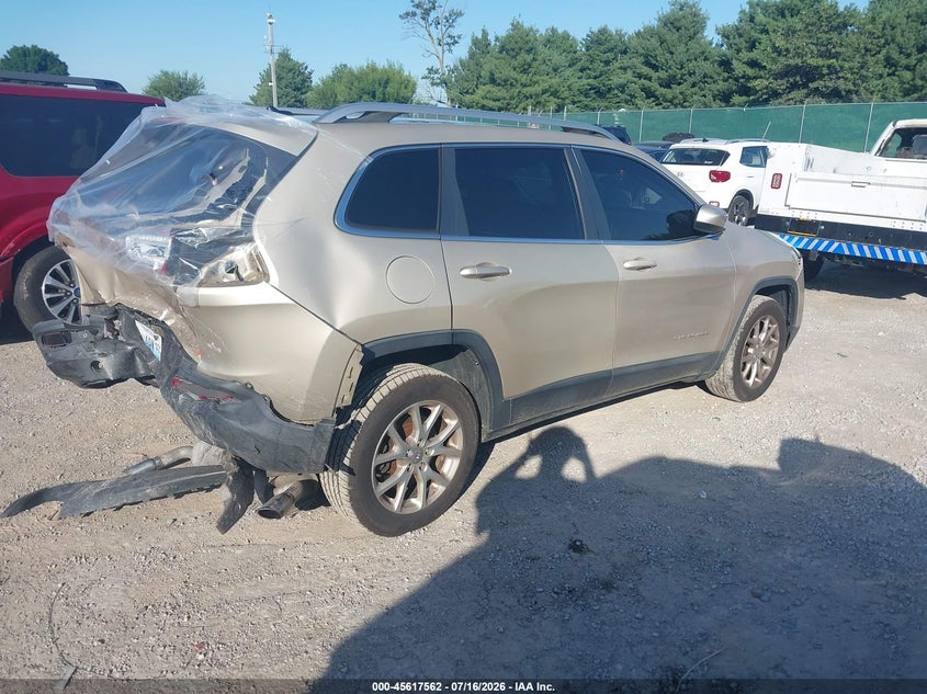 2014 JEEP CHEROKEE SPORT UTILITY VEHICLE 3.2L V-6 DOHC, 271HP