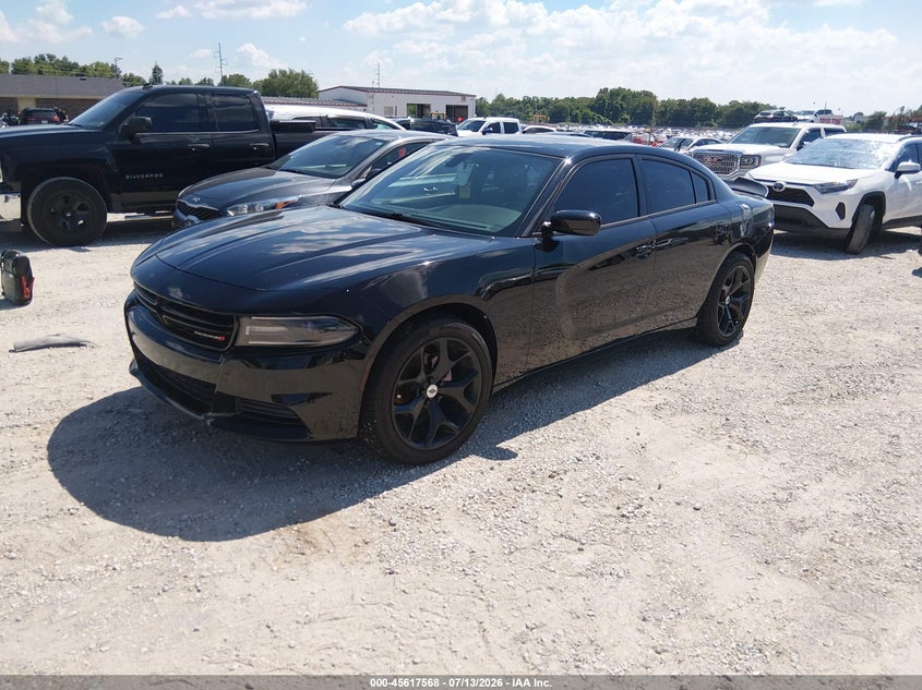 2018 Dodge Charger, Left Side, IAAI, VIN 2C3CDXBG7JH244430 — photo 2