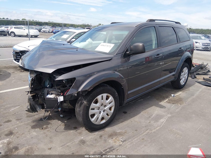 Vin: 3c4pdcab8gt110585, lot: 46116022, dodge journey se 20162