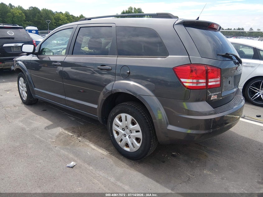 Vin: 3c4pdcab8gt110585, lot: 46116022, dodge journey se 20163