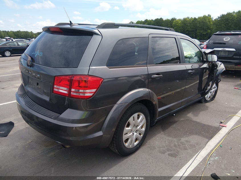 Vin: 3c4pdcab8gt110585, lot: 46116022, dodge journey se 20164