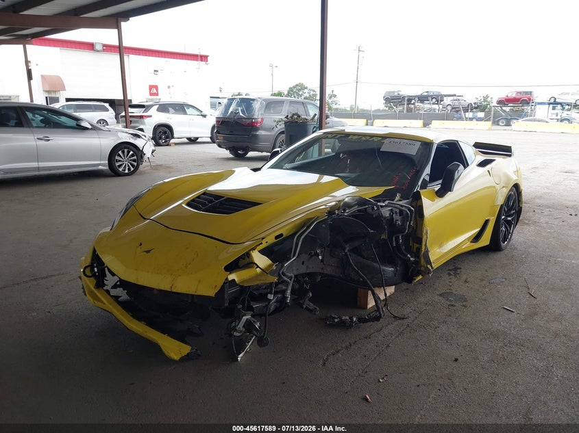 2016 Chevrolet Corvette Z06 VIN: 1G1YU2D6XG5607286 Lot: 45617589