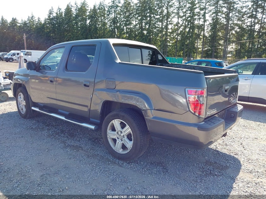 Vin: 5fpyk1f59db005492, lot: 46116070, honda ridgeline rtl 20133