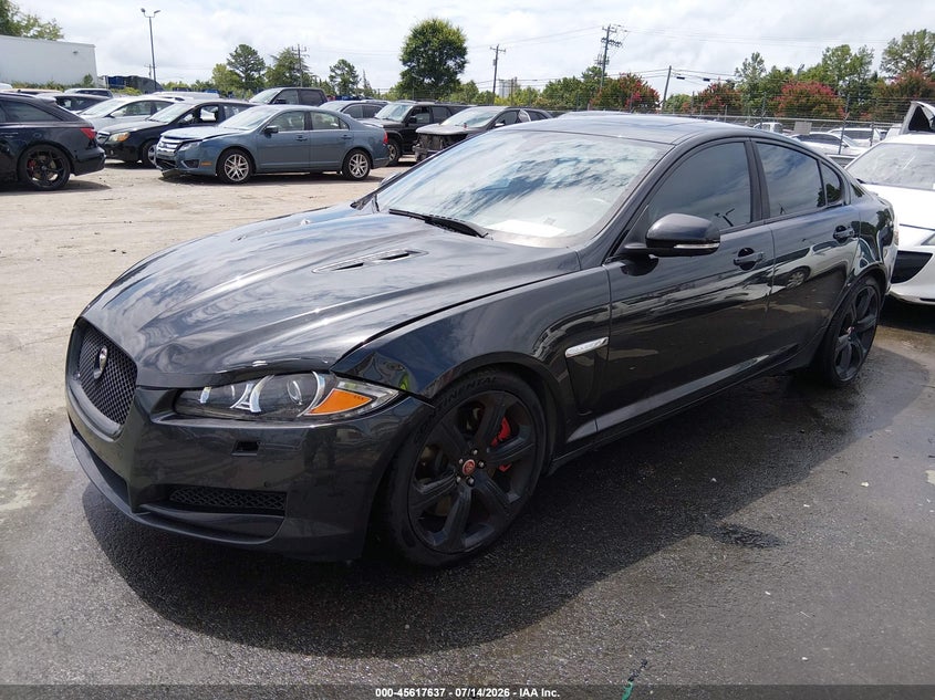 Vin: sajwa0hp3fmu75217, lot: 46116087, jaguar xf 5.0l supercharged 20152