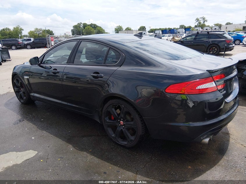 Vin: sajwa0hp3fmu75217, lot: 46116087, jaguar xf 5.0l supercharged 20153