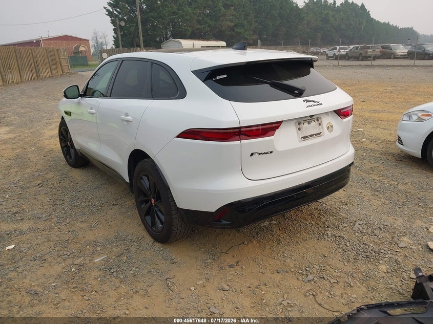 Vin: sadcj2ex9pa716027, lot: 46116098, jaguar f-pace s p250 awd automatic 20233