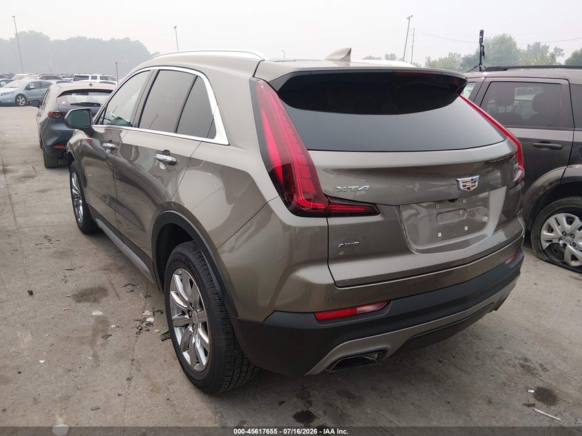 Vin: 1gyfzdr40lf095362, lot: 46116105, cadillac xt4 awd premium luxury 20203
