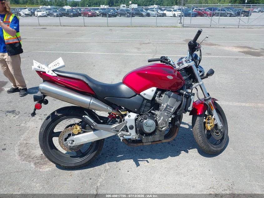 2007 Honda Cb900 F VIN: JH2SC48027M501333 Lot: 45617705