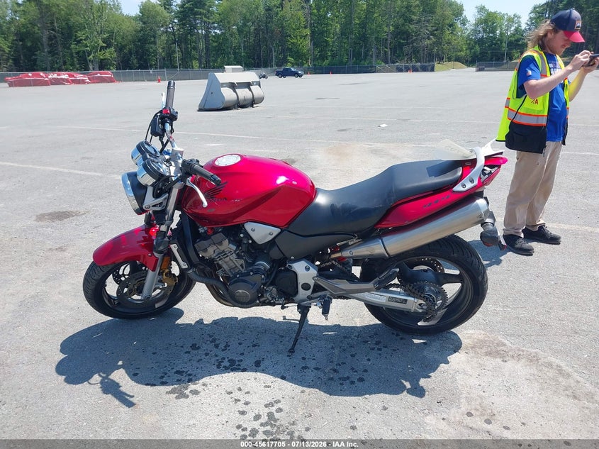 2007 Honda Cb900 F VIN: JH2SC48027M501333 Lot: 45617705
