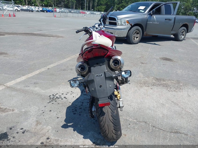 2007 Honda Cb900 F VIN: JH2SC48027M501333 Lot: 45617705