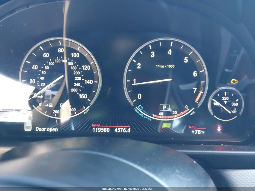 2015 BMW 535I VIN: WBA5B1C52FG127262 Lot: 45617729