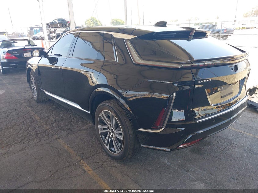 2025 CADILLAC LYRIQ auction photo 3