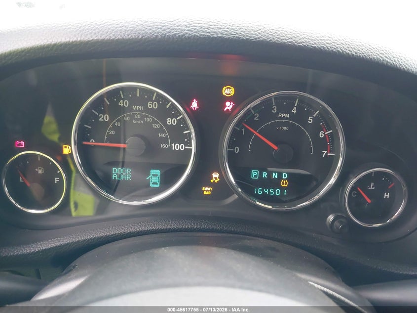 2011 JEEP WRANGLER UNLIMITED auction photo 7