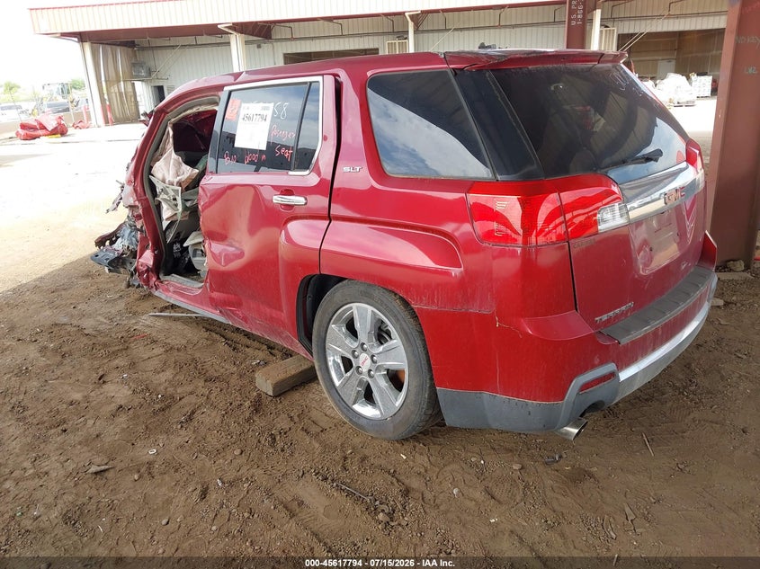 Vin: 2gkflte36f6298483, lot: 46116244, gmc terrain slt-2 20153
