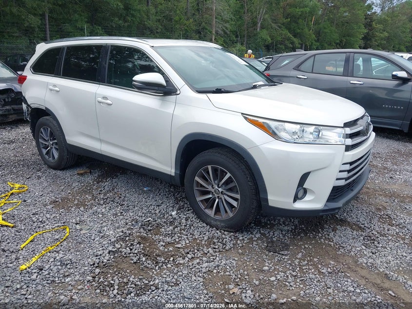 Vin: 5tdkzrfh3ks551121, lot: 46116251, toyota highlander xle 20191
