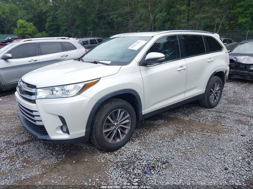 Vin: 5tdkzrfh3ks551121, lot: 46116251, toyota highlander xle 20192