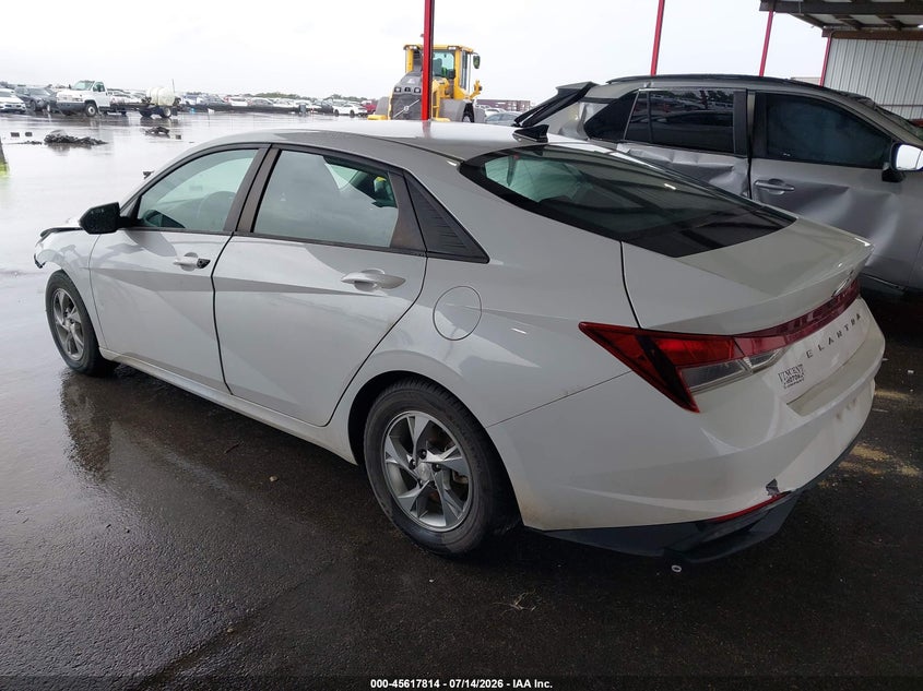 2021 HYUNDAI ELANTRA auction photo 3