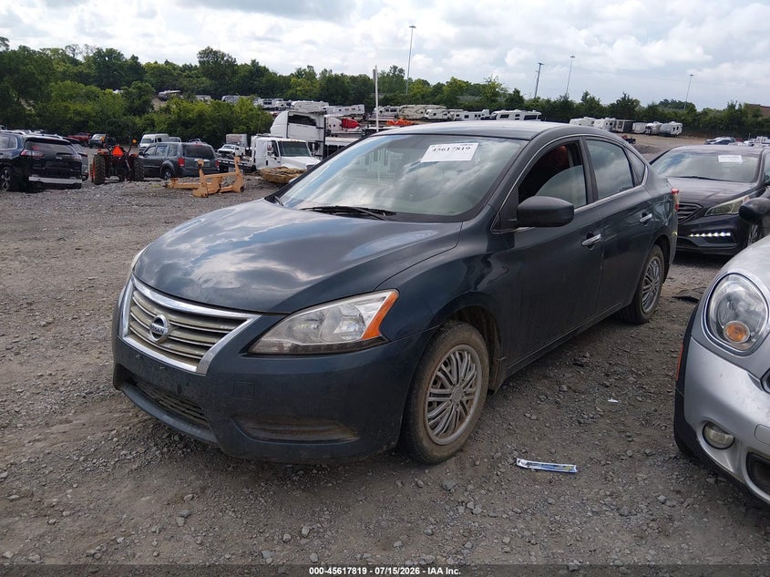 2013 Nissan Sentra Sv 3N1AB7AP9DL614995 photo 1