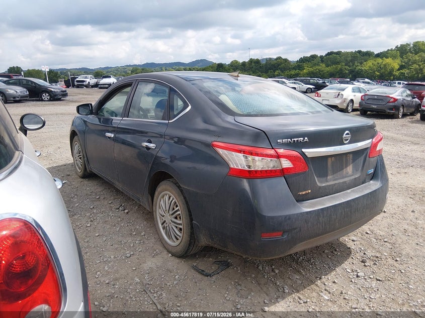 2013 NISSAN SENTRA auction photo 3