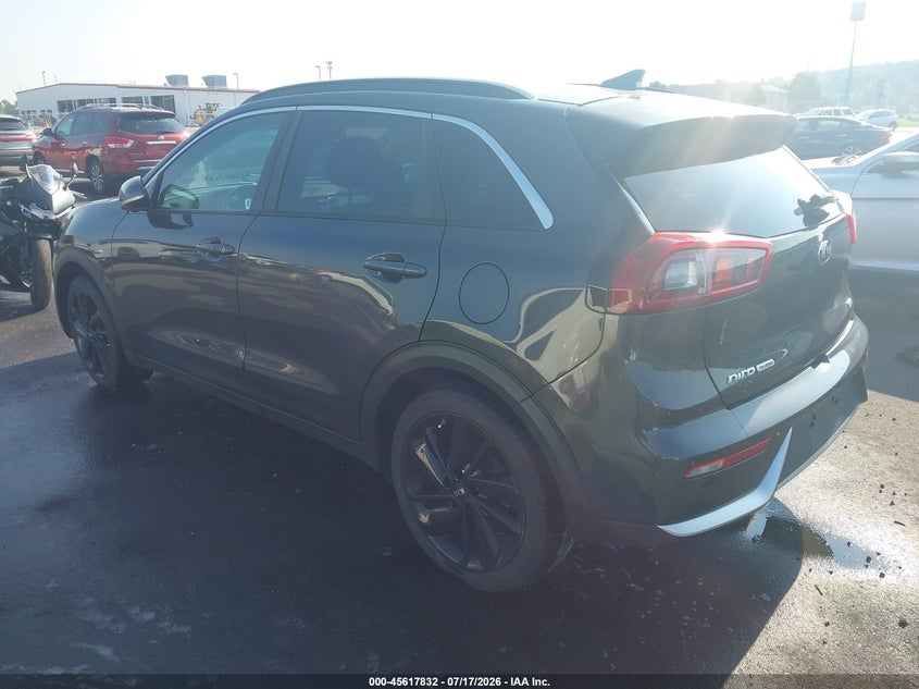 Vin: kndcc3lc7j5134357, lot: 46116282, kia niro ex 20183