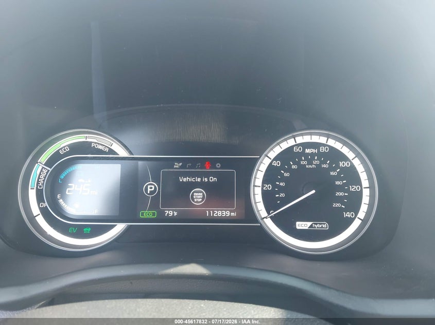 2018 Kia Niro Ex VIN: KNDCC3LC7J5134357 Lot: 45617832