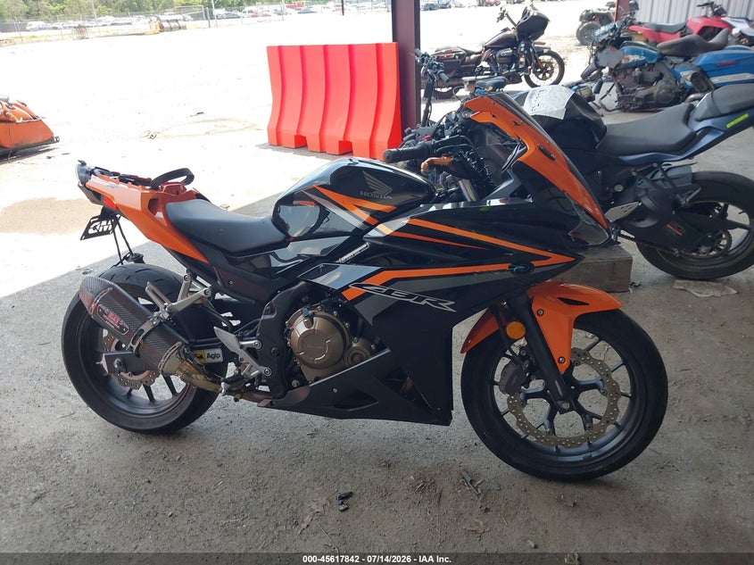 2017 Honda Cbr500 R VIN: MLHPC4466H5400023 Lot: 45617842