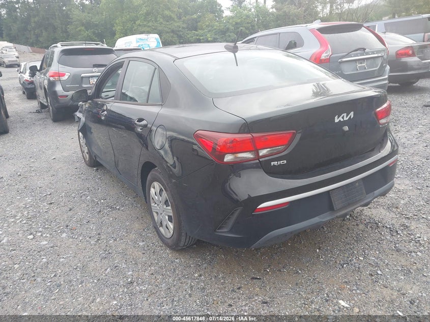 2023 KIA RIO auction photo 3