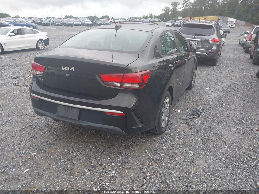 2023 KIA RIO auction photo 4
