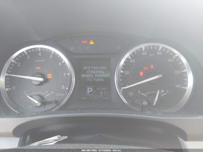 2015 TOYOTA HIGHLANDER auction photo 7