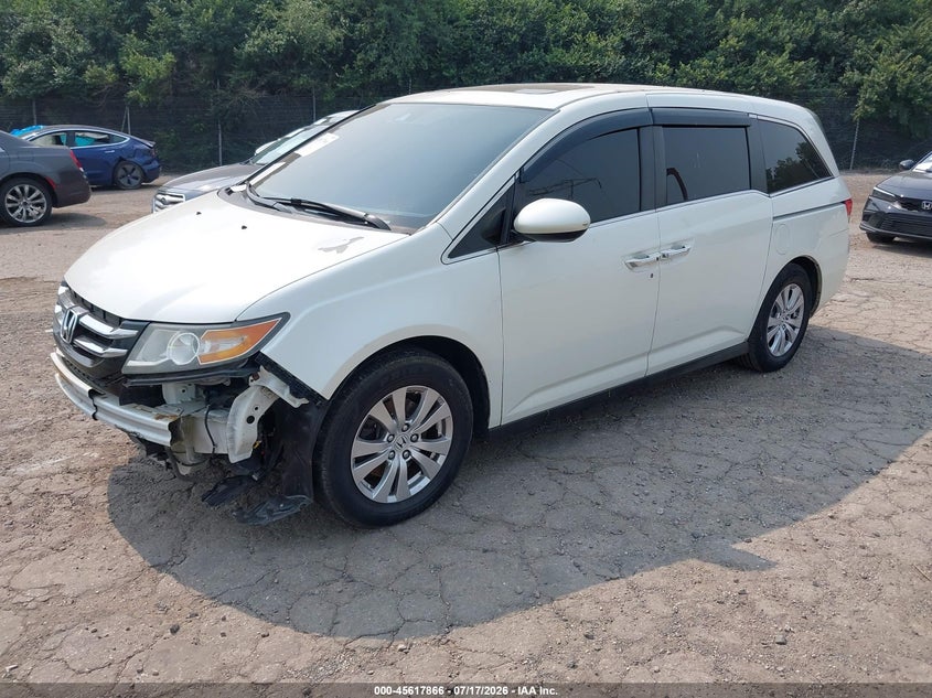 2014 HONDA ODYSSEY auction photo 2