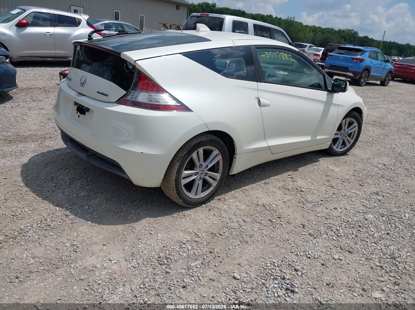 Vin: jhmzf1d67bs005809, lot: 46116332, honda cr-z ex 20114